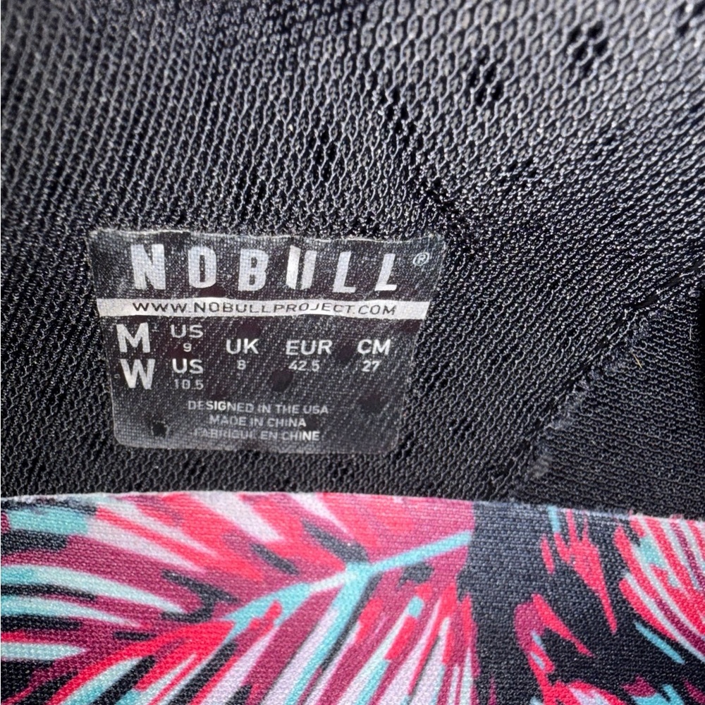 NO BULL Women’s 10.5 / Men’s 9 Trainers Midnight Palm Black Tropical CrossFit - Picture 9 of 9
